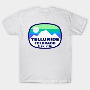 Telluride Colorado Skiing Mountains Ski Hiking T-Shirt